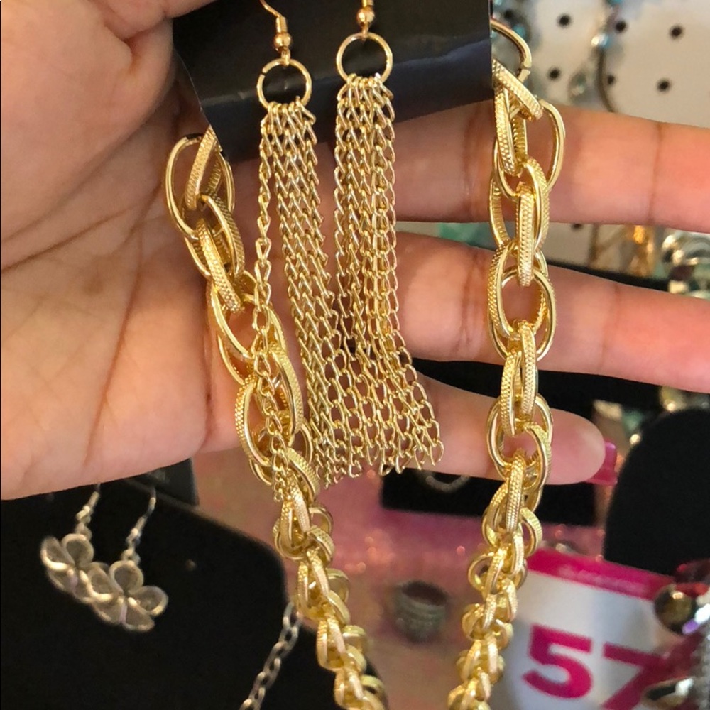 Scarfed for attention- Gold back in Stock